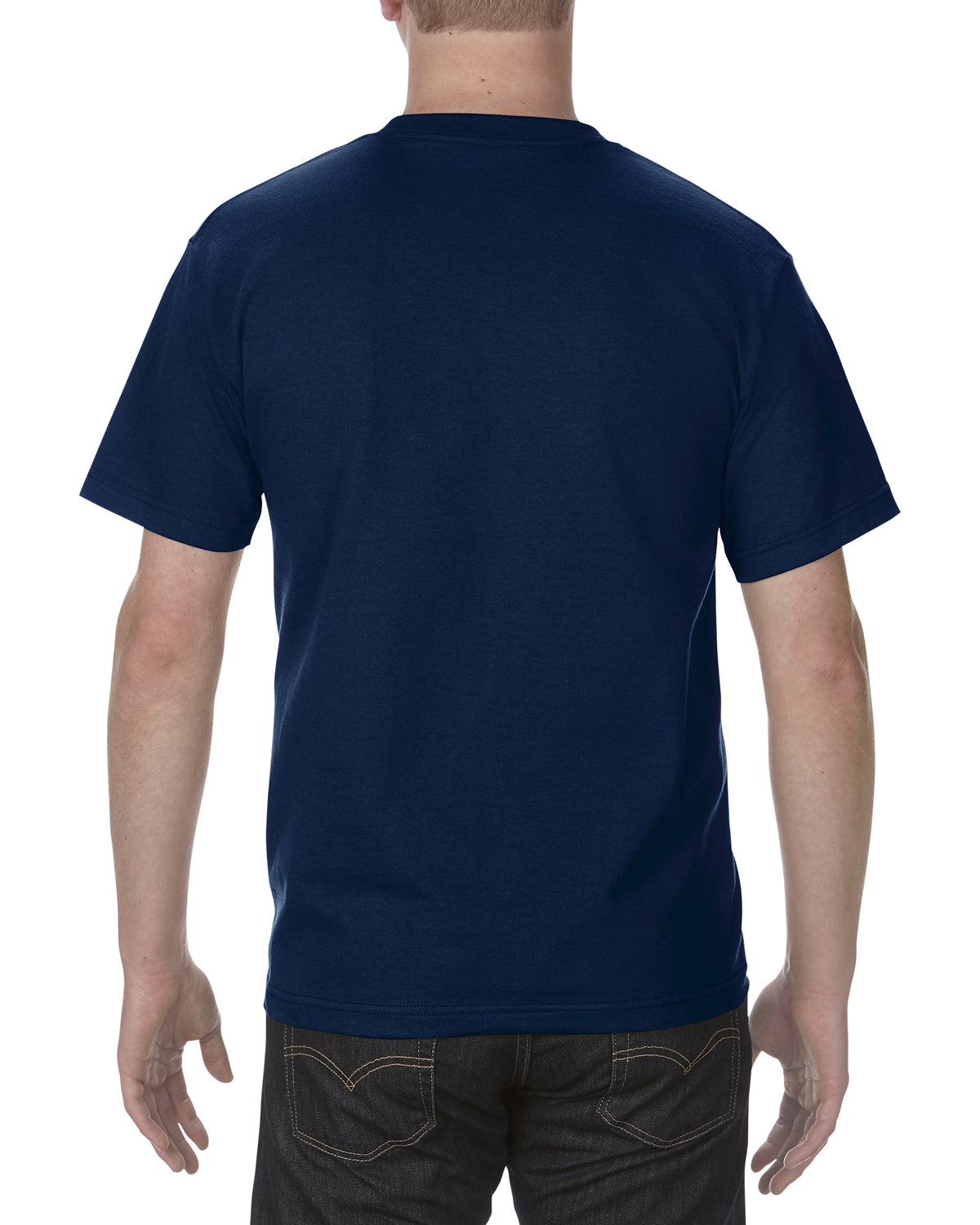 Unisex Heavyweight Cotton T-shirt - Navy