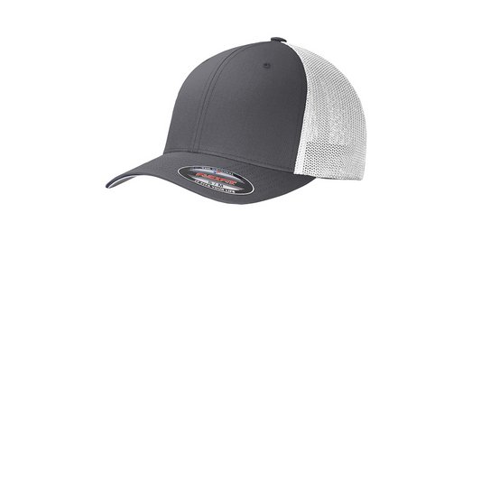 Flexfit Mesh Back Cap - Graphite / White