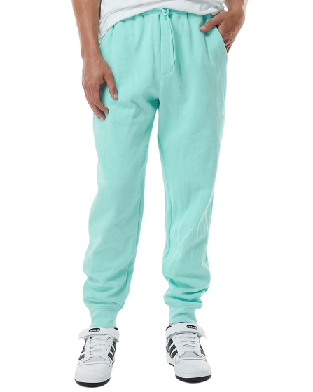 Unisex Midweight Fleece Pants - Mint