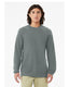Bella + Canvas 3901 - Unisex Sponge Fleece Raglan Sweatshirt - Blue Storm