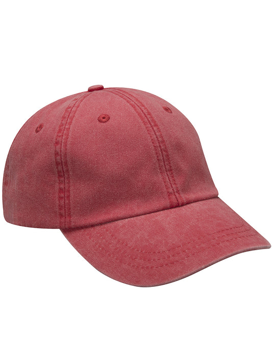 Optimum Pigment Dyed-Cap - Red