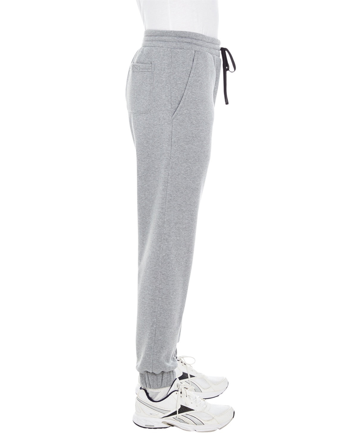 Fleece Joggers - Heather Gray