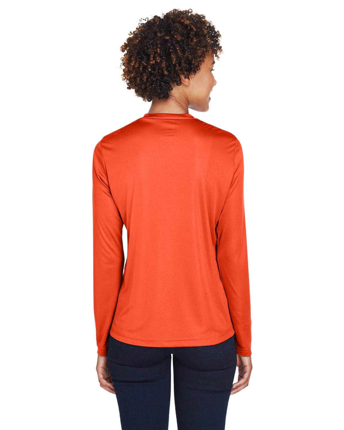 Women's Zone Performance Long-Sleeve T-Shirt - Sport Orange