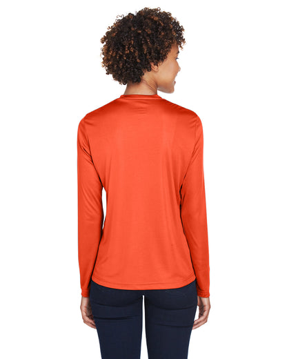 Women's Zone Performance Long-Sleeve T-Shirt - Sport Orange