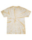 Tie-Dye CD100 - Unisex 100% Cotton T-Shirt - SPIDER MUSTARD
