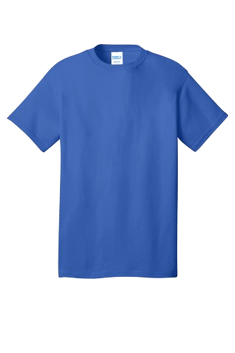 Unisex Core Cotton Tee - Royal