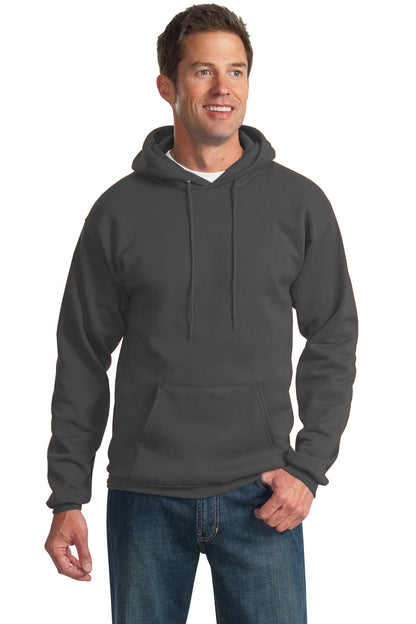 Unisex Essential Fleece Pullover Hoodie - Charcoal