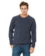 Bella + Canvas 3901 - Unisex Sponge Fleece Raglan Sweatshirt - Heather Navy