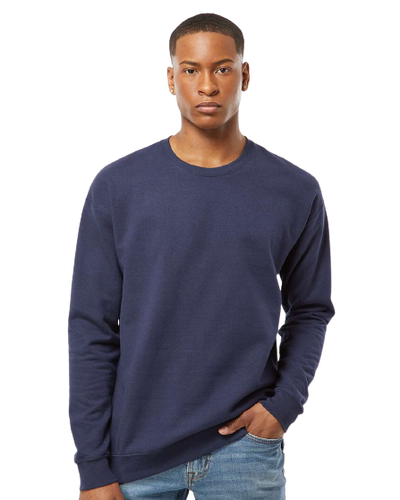 Unisex Fleece Crew - Navy