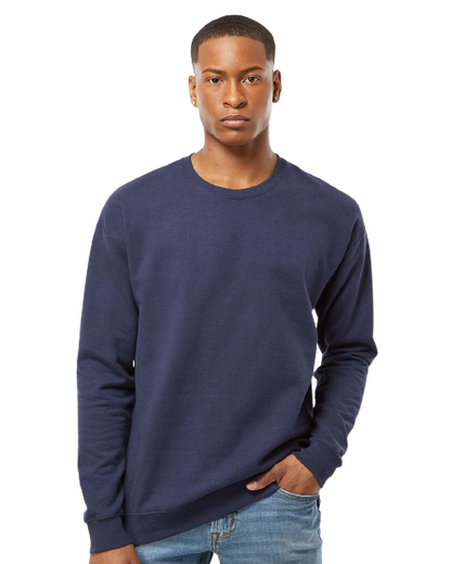 Unisex Fleece Crew - Navy