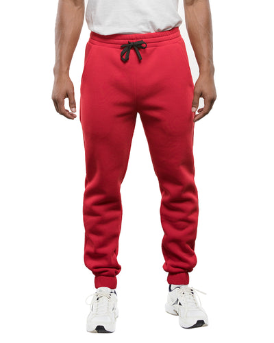 Fleece Joggers - Red