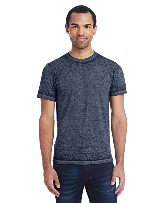 Unisex Acid Wash T-Shirt - Russian Blue