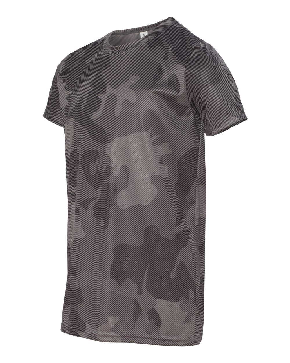 Youth Performance Short-Sleeve T-Shirt - Sport Graphite Laser Camo