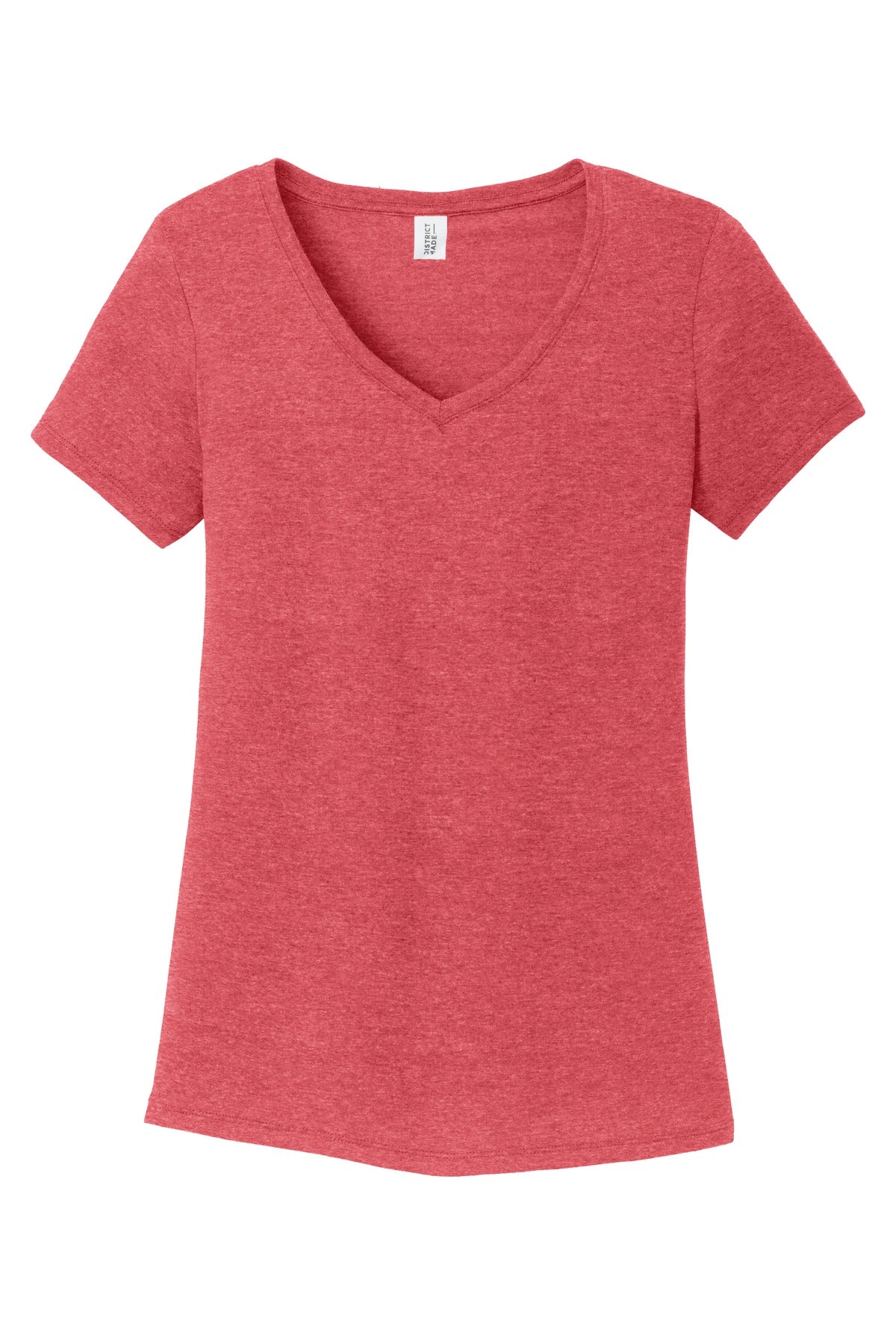 Women's Perfect Tri V-Neck Tee - Red Frost