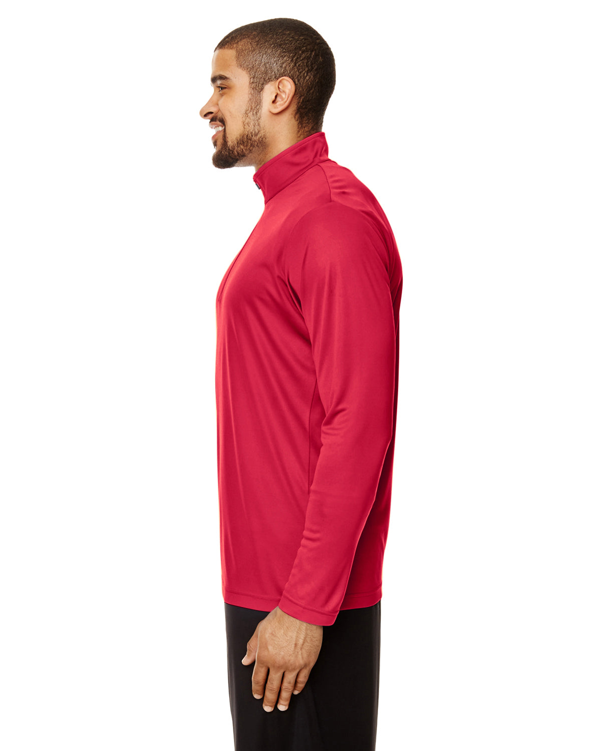 Men's Zone Performance Quarter-Zip - Sport Red