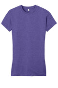 Women's Fitted Very Important Tee - Heather Purple