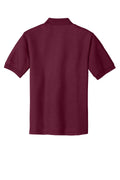 Unisex Silk Touch Polo - Maroon