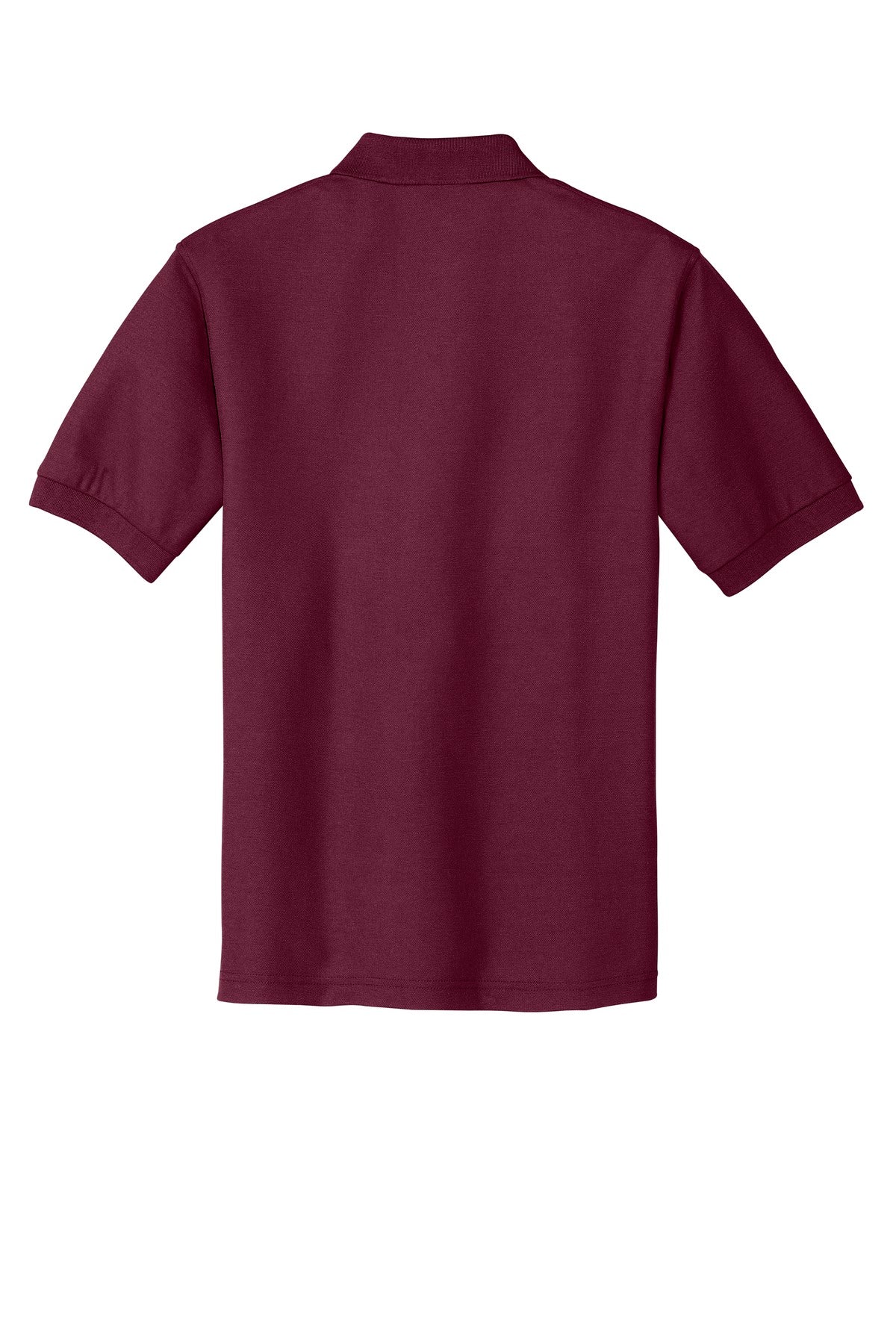 Unisex Silk Touch Polo - Maroon