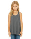 Bella + Canvas B8800Y - Youth Flowy Racerback Tank - Heather Dark Gray