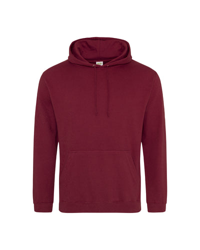 Unisex 80/20 Midweight College Hoodie - Burgundy