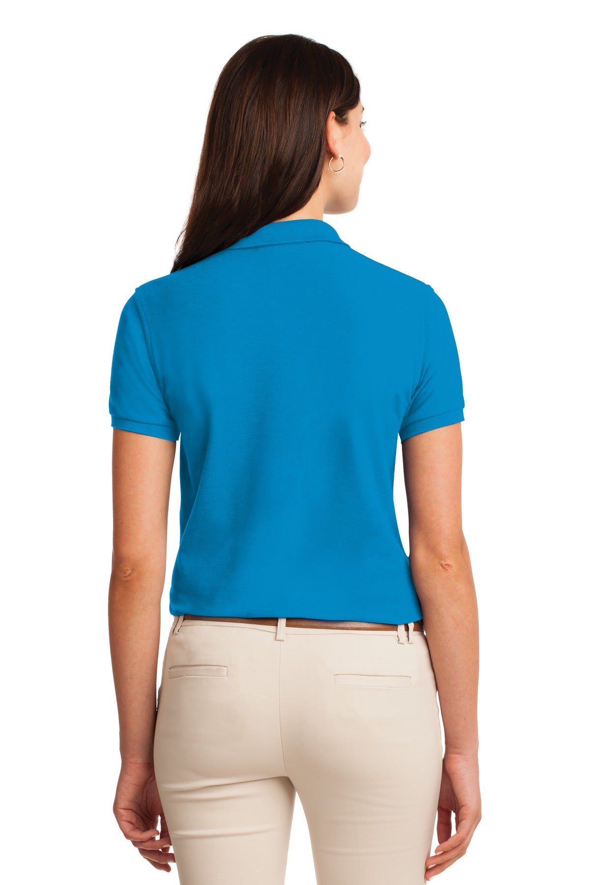 Women's Silk Touch Polo - Turquoise