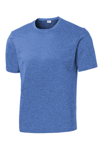 Unisex PosiCharge Competitor Tee - True Royal Hthr
