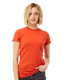 Tultex 0213TC - Women's Slim Fit Fine Jersey Tee - Orange