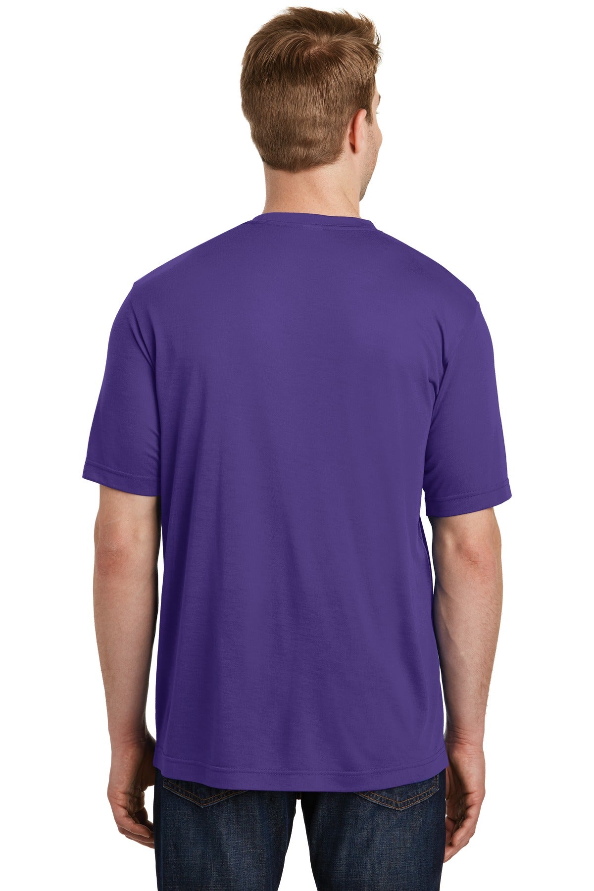 Unisex PosiCharge Competitor Cotton Touch Tee - Purple
