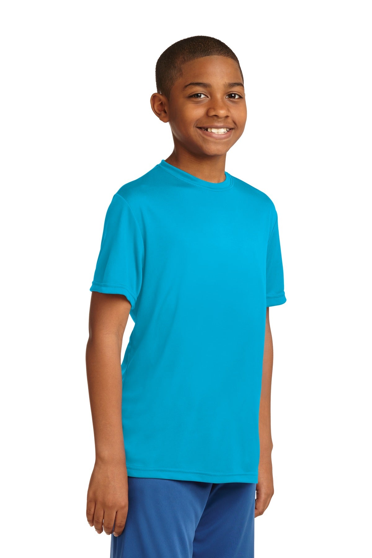 Youth PosiCharge Competitor Tee - Atomic Blue