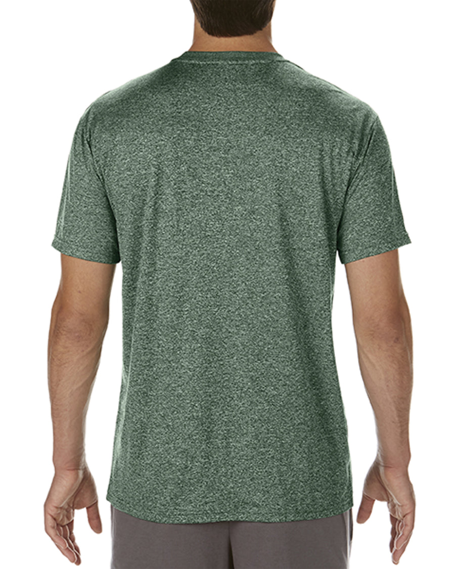 Unisex Performance��  Core T-Shirt - Heather Sport Dark Green