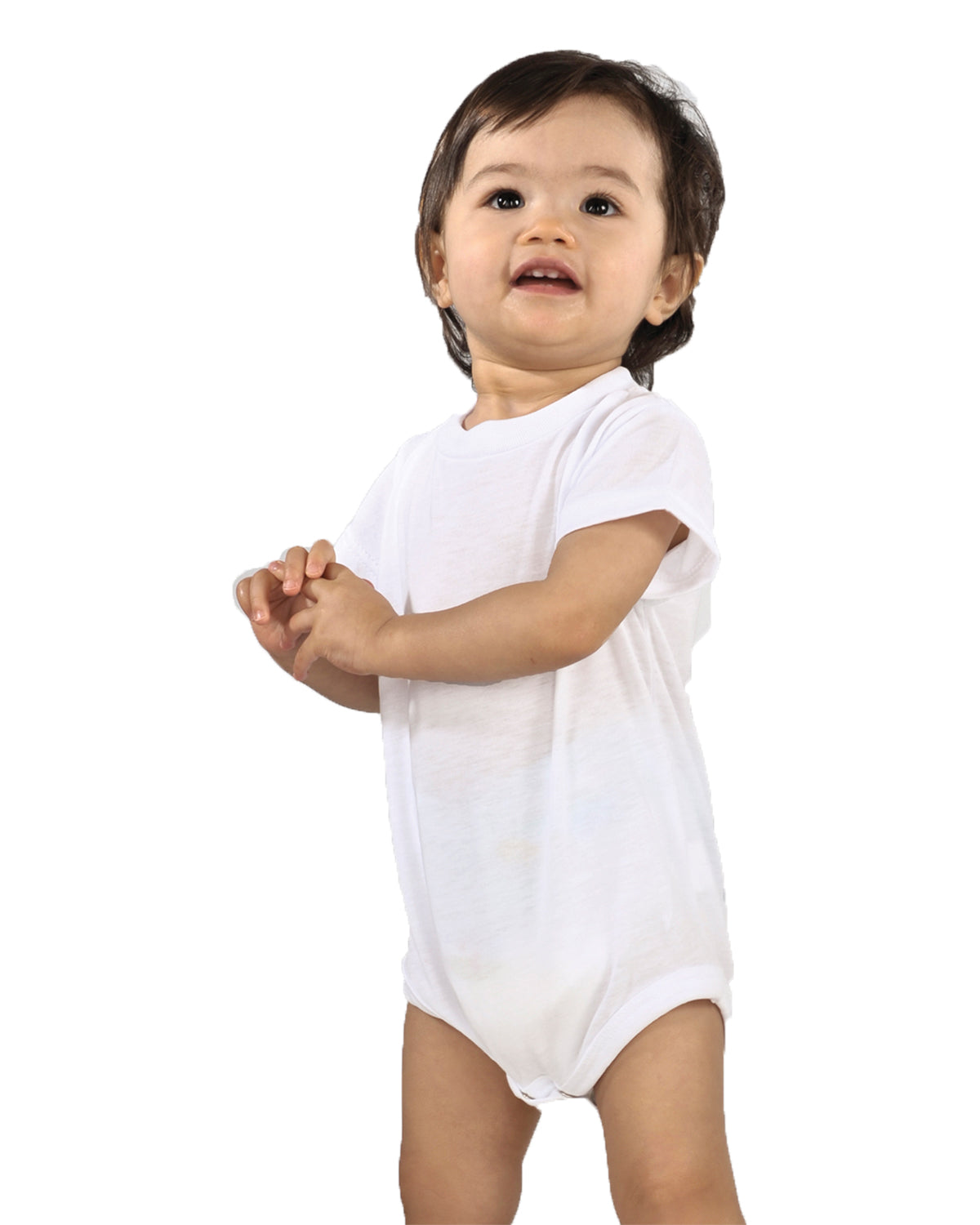 4610/Infant Sub Creeper - White