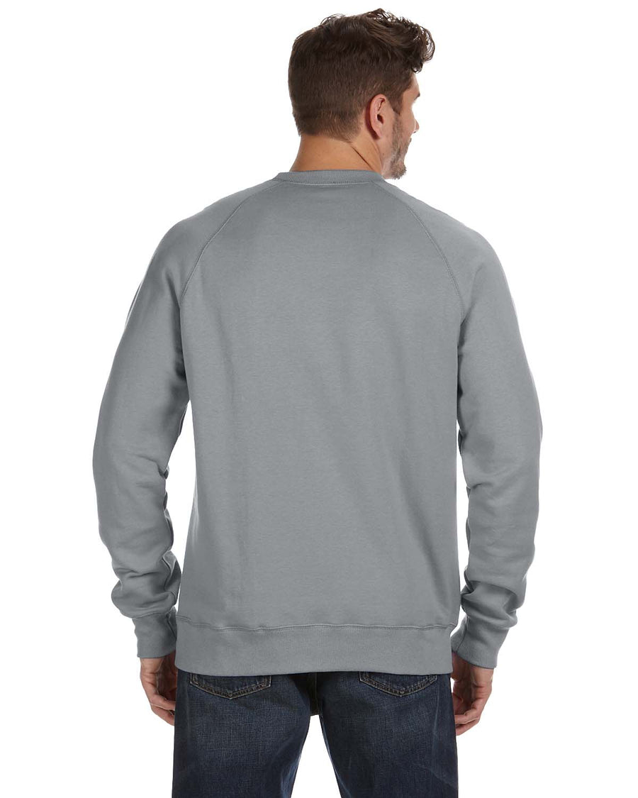 Adult 7.2 oz. Nano Crew - Vintage Gray