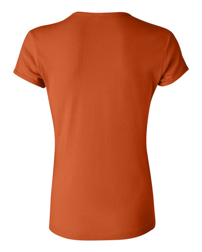 Women's Baby Rib Short-Sleeve T-Shirt - Orange
