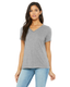 Bella + Canvas 6405CVC - Women's Relaxed Jersey V-Neck T-Shirt - Heather Athletic