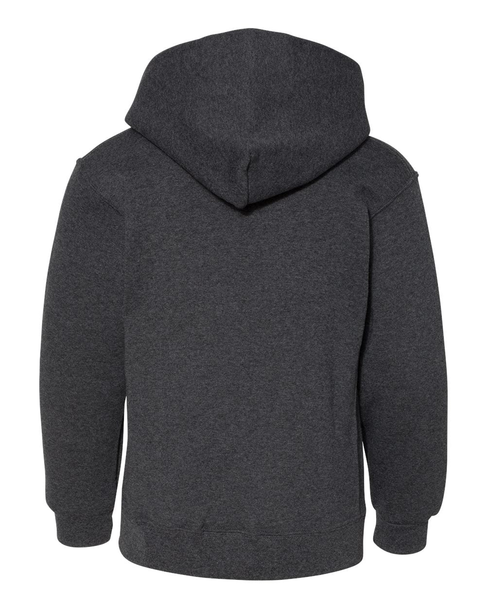 Youth Dri Power�� Hooded Pullover Sweatshirt - Black Heather