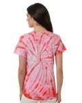 Cyclone Pinwheel Short Sleeve T-Shirt - Coral