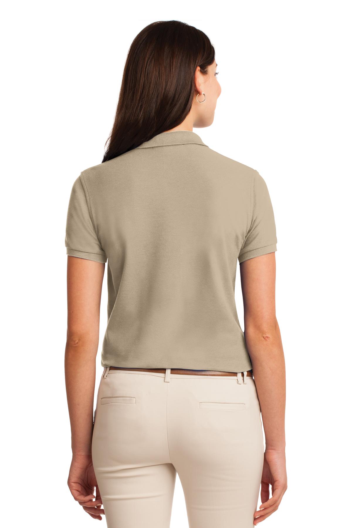 Women's Silk Touch Polo - Stone