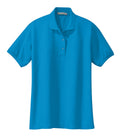 Women's Silk Touch Polo - Turquoise