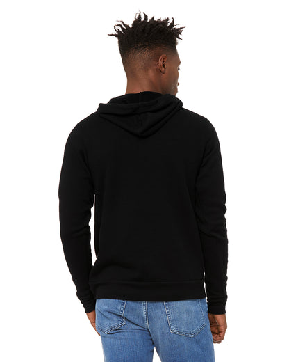 Unisex Sponge Fleece Pullover Hoodie - Dtg Black