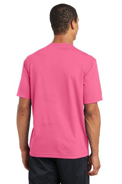 Unisex PosiCharge RacerMesh Tee - Bright Pink