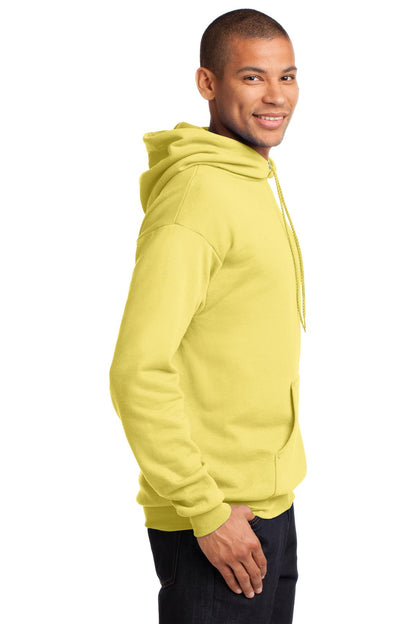 Unisex Core Fleece Pullover Hoodie - Yellow