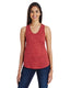 Threadfast Apparel 204LT - Women's Blizzard Jersey Racer Tank - Red Blizzard