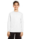 Team 365 TT11YL - Youth Zone Performance Long-Sleeve T-Shirt - White
