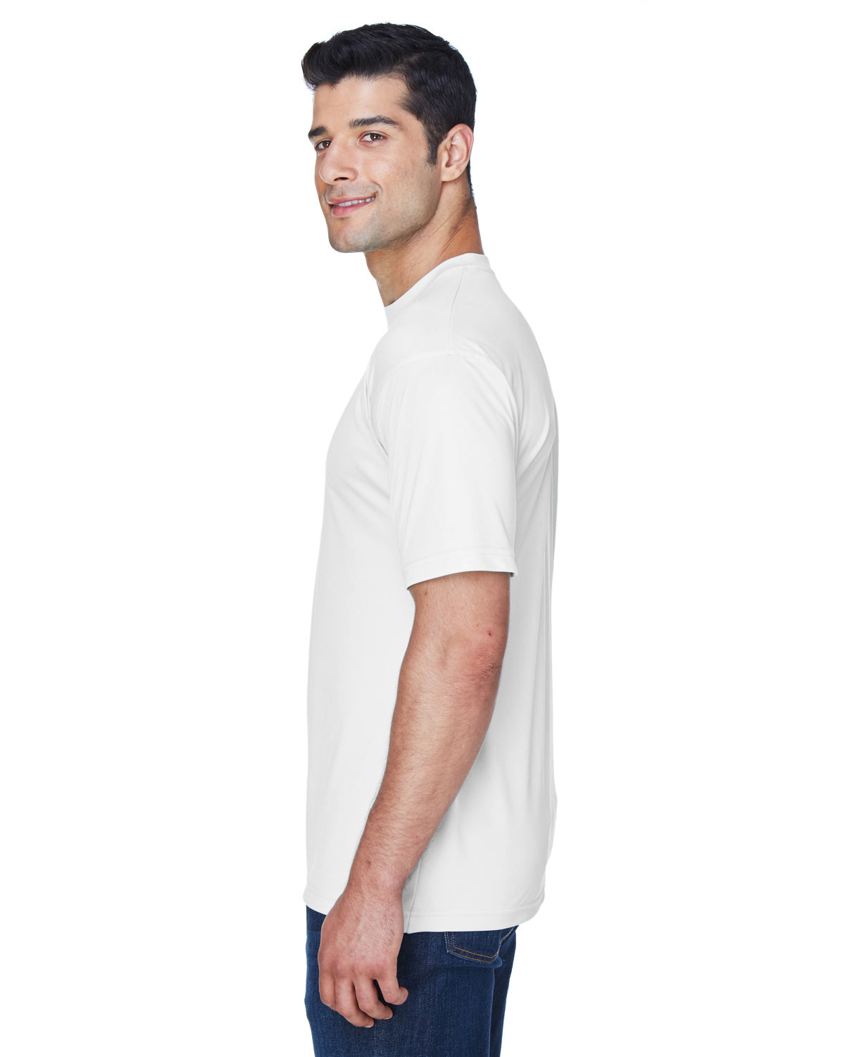 Men's Cool & Dry Sport Performance Interlock T-Shirt - White