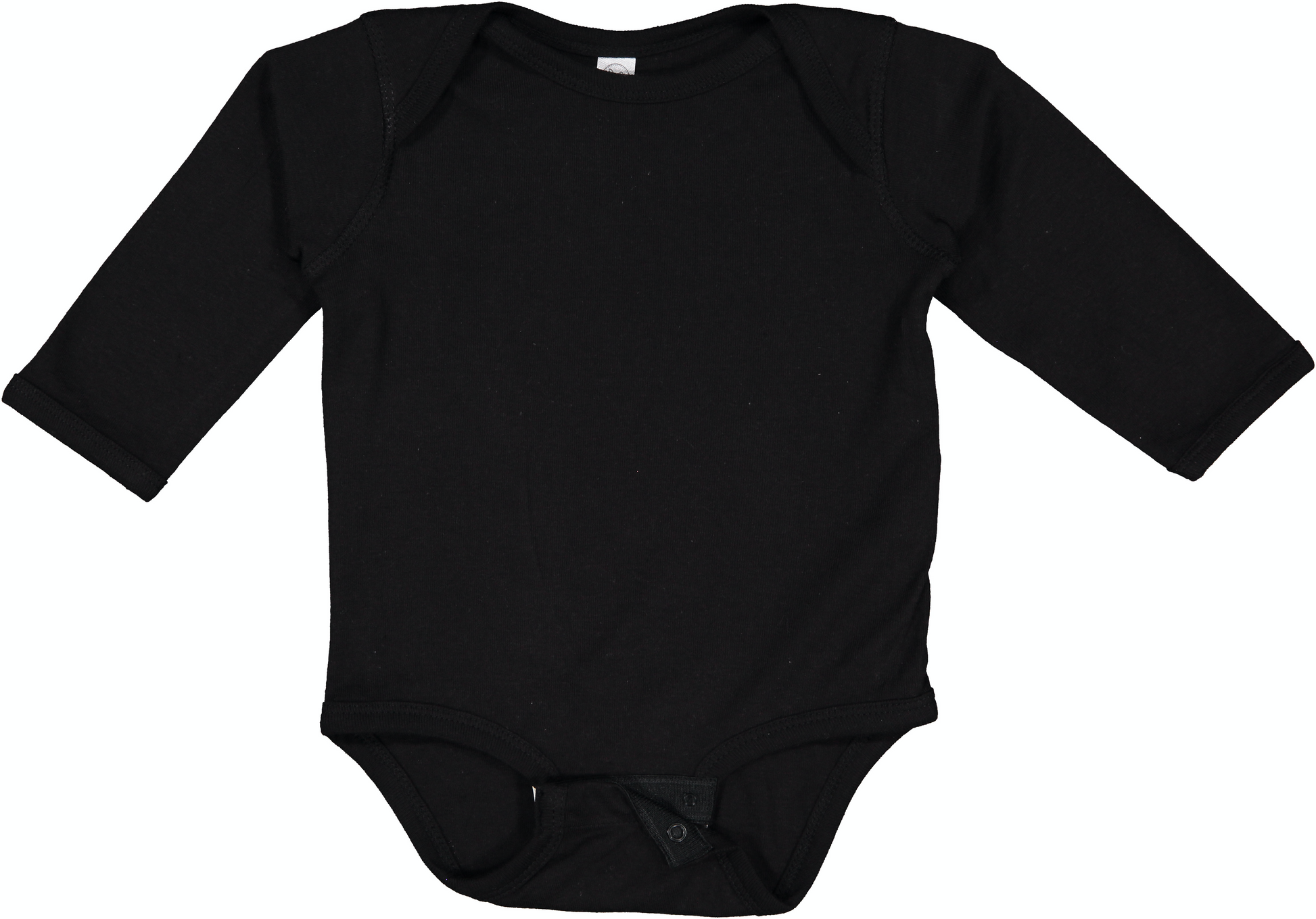Infant Long-Sleeve Bodysuit - Black