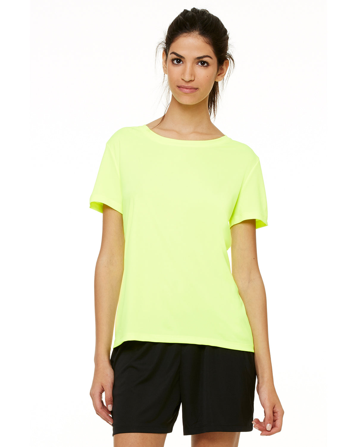 Women's Performance Short-Sleeve T-Shirt - Sport Safety Yellow