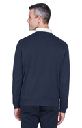 Men's V-Neck Sweater - Navy