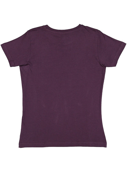 Women's Fine Jersey T-Shirt - Plum