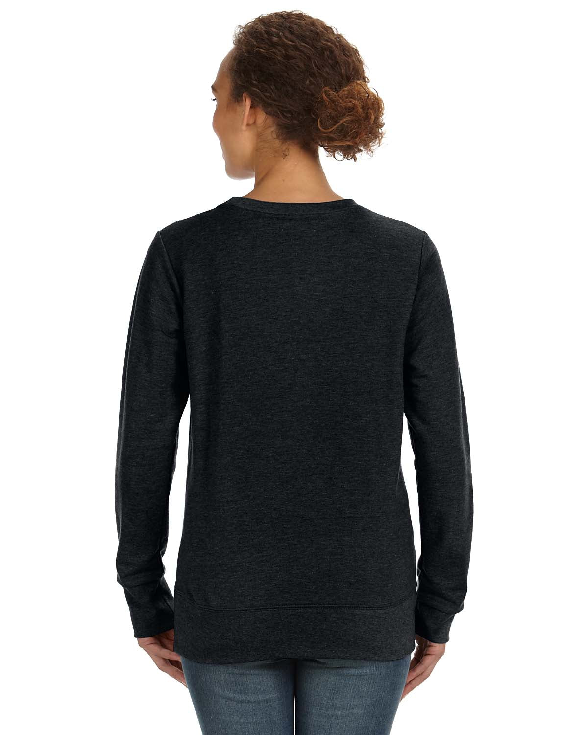 Women's Mid-Scoop French Terry - Black