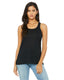 Bella + Canvas B8800 - Women's Flowy Racerback Tank - Black